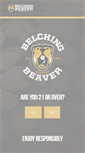 Mobile Screenshot of belchingbeaver.com